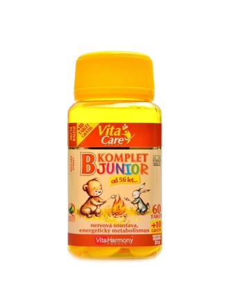 B komplet Junior od 5ti let 60+10 tbl gratis