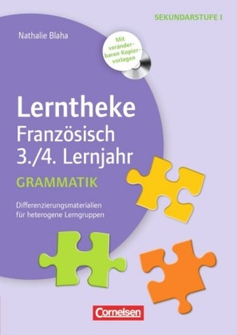 Lerntheke Französisch 3./4. Lernjahr Grammatik, m. CD-ROM