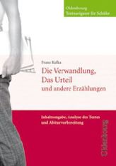 Franz Kafka 'Die Verwandlung, Das Urteil und andere Erzählungen'