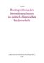 Rechtsprobleme des Investitionsschutzes im deutsch-chinesischen Rechtsverkehr