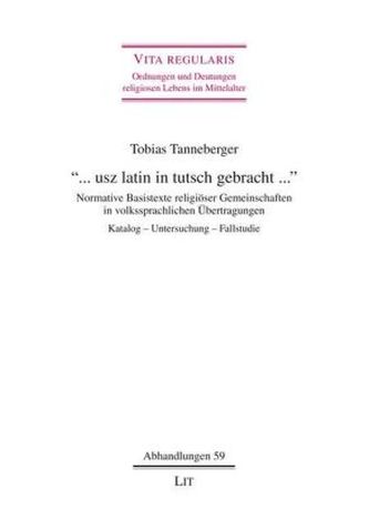 '... usz latin in tutsch gebracht ...'