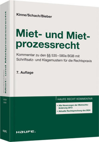 Miet- und Mietprozessrecht, Kommentar
