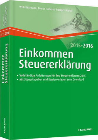 Einkommensteuererklärung 2015-2016