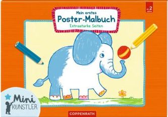 Mein erstes Poster-Malbuch