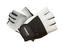 Fitness rukavice FITNESS WHITE MFG444 - velikost L