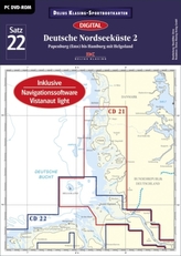 Delius Klasing-Sportbootkarten Deutsche Nordseeküste, DVD-ROM, Ausgabe 2016. Tl.2