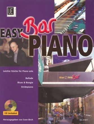 Easy Bar Piano - Ballade, Blues & Boogie, Stridepiano, für Klavier mit Audio-CD
