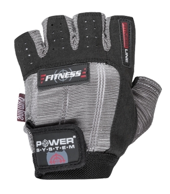 Fitness rukavice - black grey M