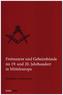 Freimaurer und Geheimbünde im 19. und 20. Jahrhundert in Mitteleuropa