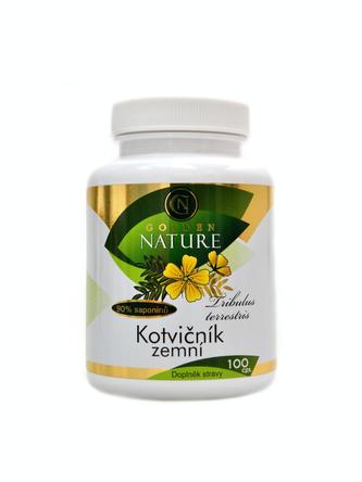 Kotvičník zemný 90% saponínov 100 kapsúl
