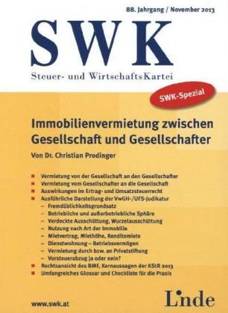 SWK-Spezial Immobilienvermietung zwischen Gesellschaft und Gesellschafter (f. Österreich)