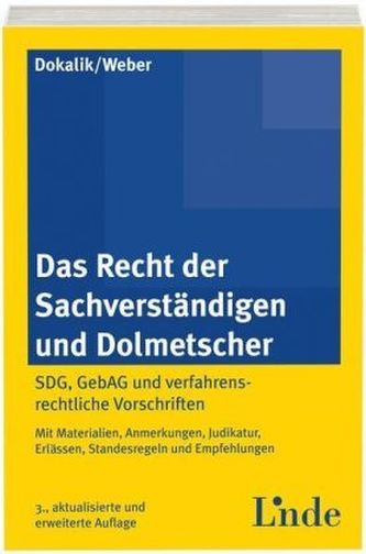 Das Recht der Sachverständigen und Dolmetscher (f. Österreich)