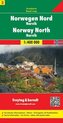 Freytag & Berndt Autokarte Norwegen Nord - Narvik 1 : 400 000. Norway North