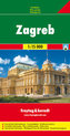 Freytag & Berndt Stadtplan Zagreb. Zagabria