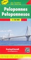 Freytag & Berndt Autokarte Peloponnes. Peloponnesos. Péloponnèse. Peloponneso
