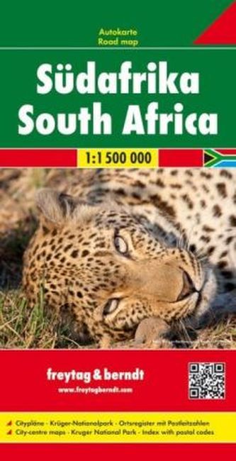AK 211 Jižní Afrika 1:1 500 000 - Krugerův NP
