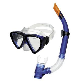 Quarius sada potápěčské brýle šnorchl - modré