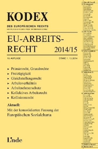 EU-Arbeitsrecht 2014/15