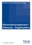 Personalmanagement - Führung - Organisation