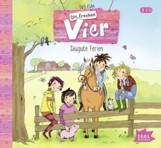 Die frechen Vier - Saugute Ferien, Audio-CD