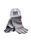 Outdoor gloves MOG002 - gray/pink  velikost XS