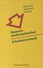 Deutsch-niedersorbisches Schulwörterbuch