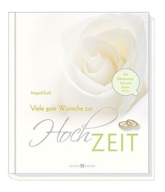 Viele gute Wünsche zur Hochzeit