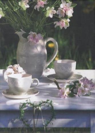 Briefset Sitzgruppe im Garten