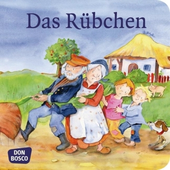Das Rübchen, Mini-Bilderbuch