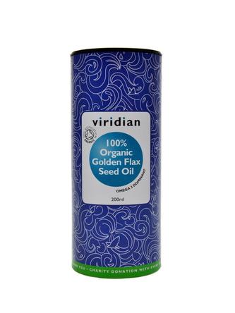 Golden Flax Seed Oil Organic 200ml