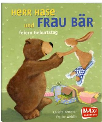 Herr Hase und Frau Bär feiern Geburtstag