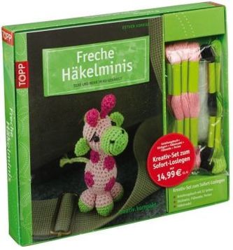 Kreativ-Set: Freche Häkelminis