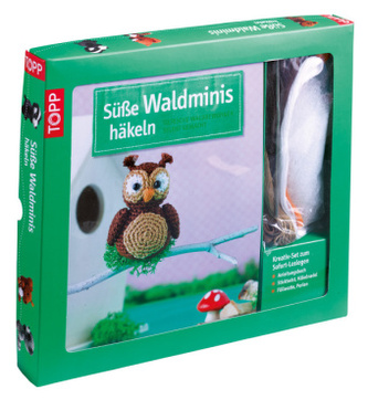 Kreativ-Set: Süße Waldminis häkeln