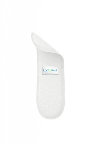 LadyPad Samostatná látková vkládací vložka (S) - bílá