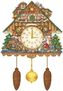Weihnachtskuckucksuhr