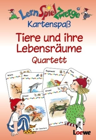 Tiere und ihre Lebensräume, Quartett (Kartenspiel)