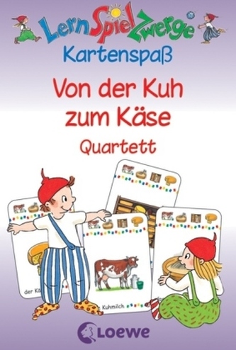 Von der Kuh zum Käse, Quartett (Kartenspiel)