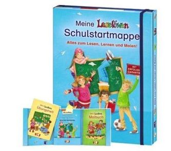 Meine Leselöwen-Schulstartmappe, 3 Bde.