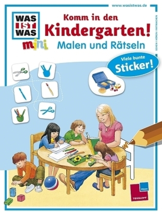 Komm in den Kindergarten!, Malen und Rätseln