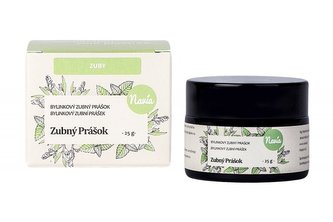 Navia Bylinkový zubní prášek (25 g) - vhodný i pro citlivé zuby