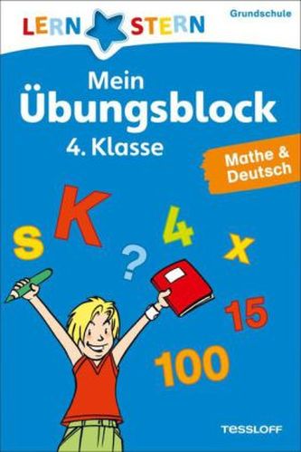 Mein Übungsblock 4. Klasse, Mathe & Deutsch