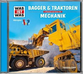 Bagger und Traktoren / Mechanik, 1 Audio-CD