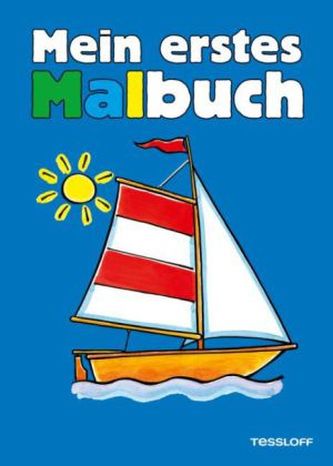 Mein erstes Malbuch (blau)