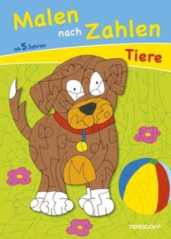 Malen nach Zahlen. Tiere