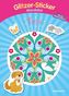 Glitzer-Sticker Mandalas Tiere