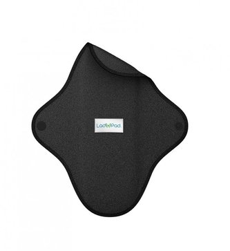 LadyPad Látková vložka (S) - černá - z bambusu a bio bavlny