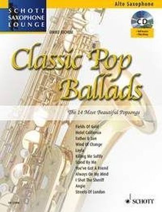 Classic Pop Ballads, Alt-Saxophon, m. Audio-CD