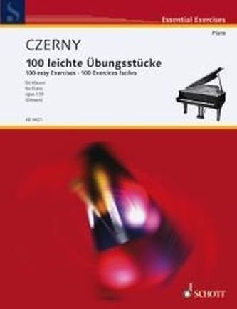 100 leichte Übungsstücke op.139, Klavier