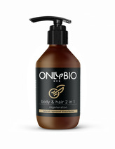 OnlyBio Regenerační sprchový gel a šampon pro muže (250 ml)