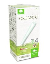Organyc Tampony s aplikátorem Super (14 ks) - 100% z biobavlny, 3 kapičky